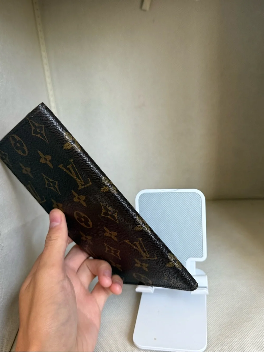LOUIS VUITTON Card Bill Holder M60825 Used
